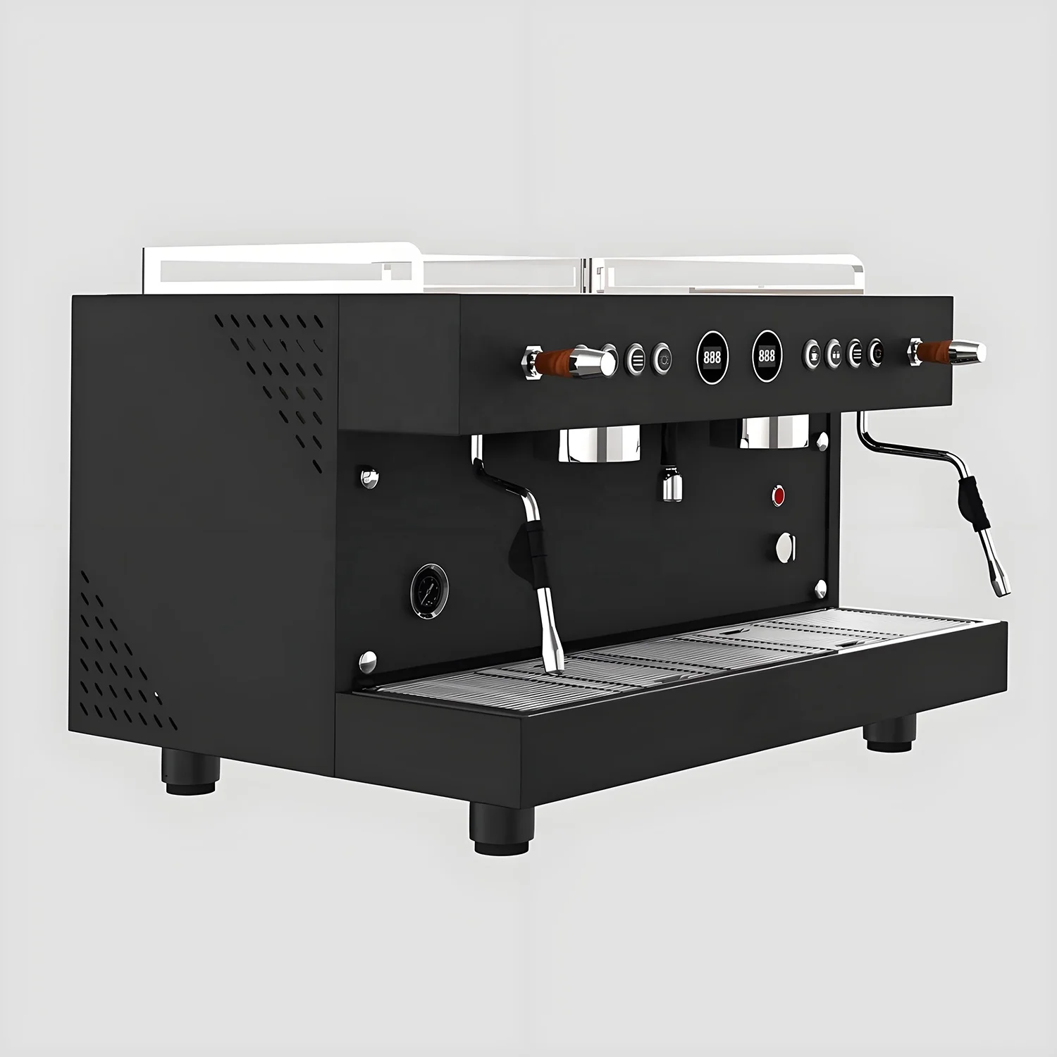 Semi Automatic 4500w 11L SS Boiler Kahve Makinesi Coffe Cappuccino Espresso Professional Coffee Machine
