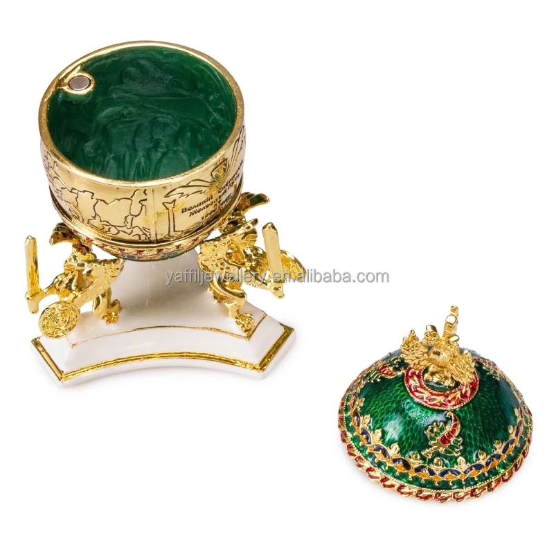2024 Seven-Color Enamel Jewelry Box Jewelry Metal Craft Jewelry Necklace Ring Storage Box