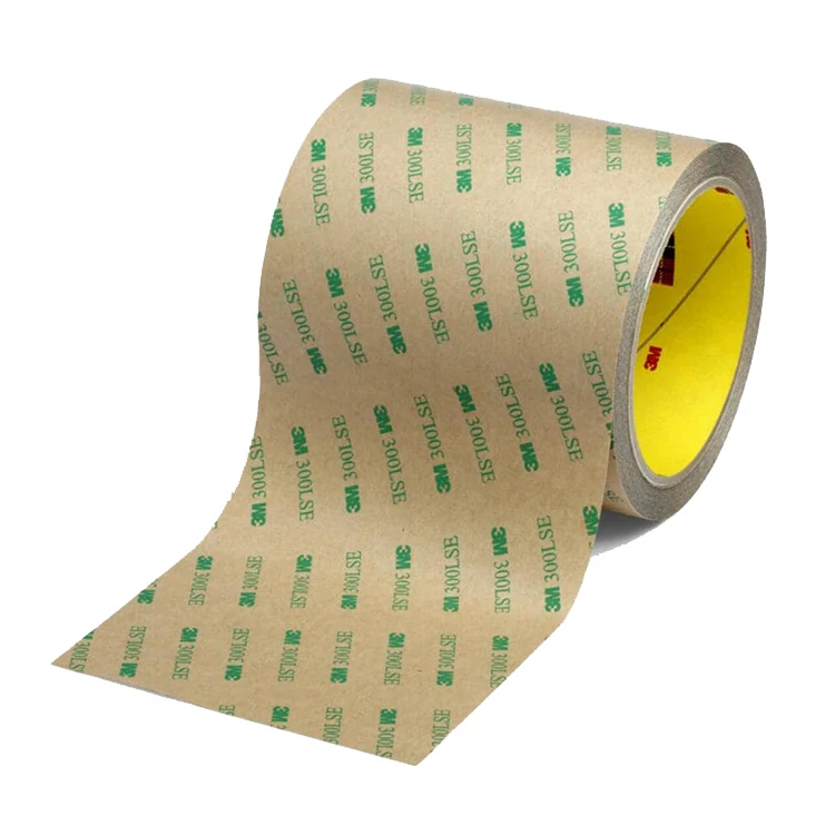 12inch*20inch Custom 3M 300LSE 9495LE clear pet double sided adhesive tape 0.17mm Thick