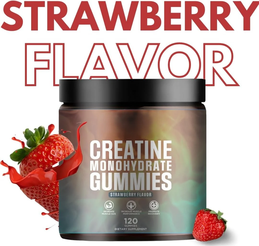 Поставка OEM Private prival monogydrine Gummies Мармеладные Конфеты без сахара 5 г креатина на порцию веганская добавка для восстановления