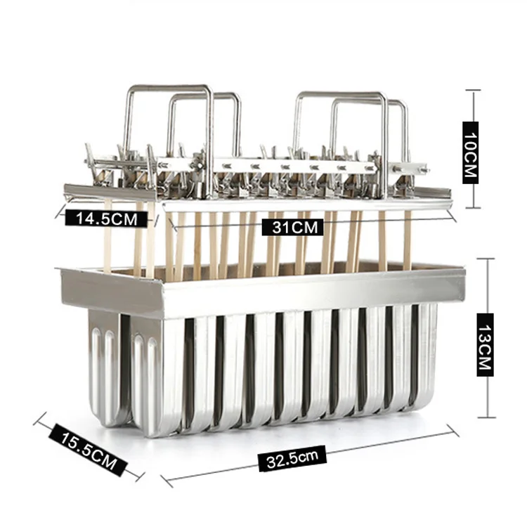 20 шт., Формочки Для Мороженого из нержавеющей стали