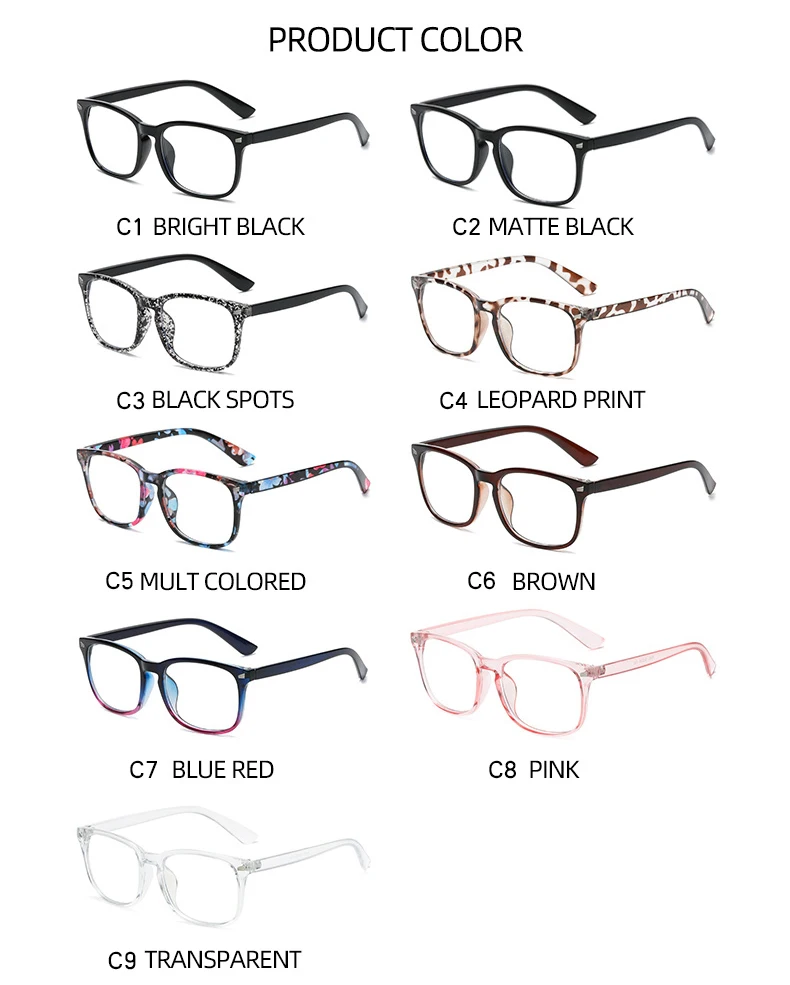 WN8082 popular good quality blue light blocking computer glasses adults recycling transparent gaming eyeglasses 2021