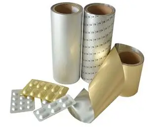PA/AL/PVC cold formed blister medicine aluminum foil for 100% safe and Non-Toxic