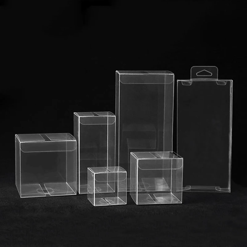
Pvc Clear Lid For Jewelry Indian Hexagon Boxes Packaging Soft Plastic Gift Box With Handle 