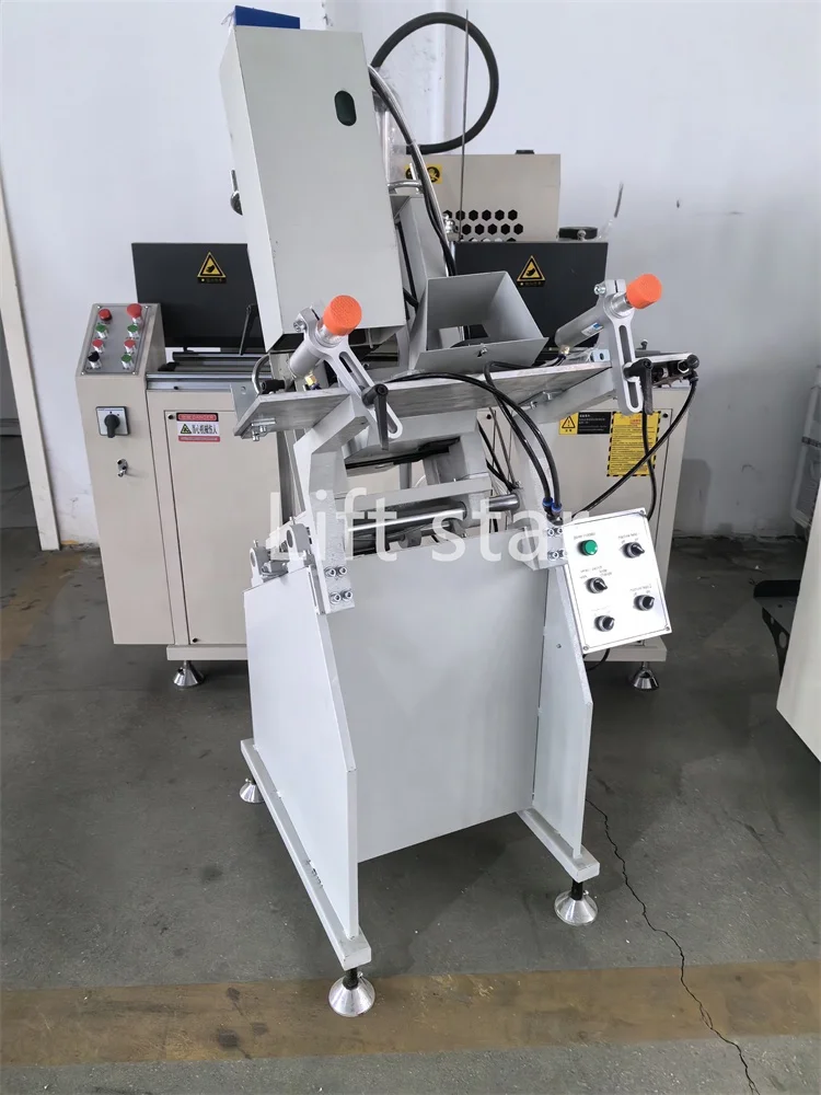 two head auto water-slot milling machine for pvc profile window profile water slot milling machine