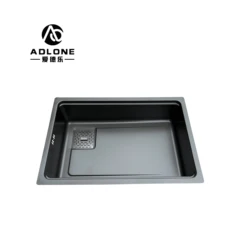 ADLONE Factory Handmade Single Bowl 304 Stainless Steel Kitchen Sink