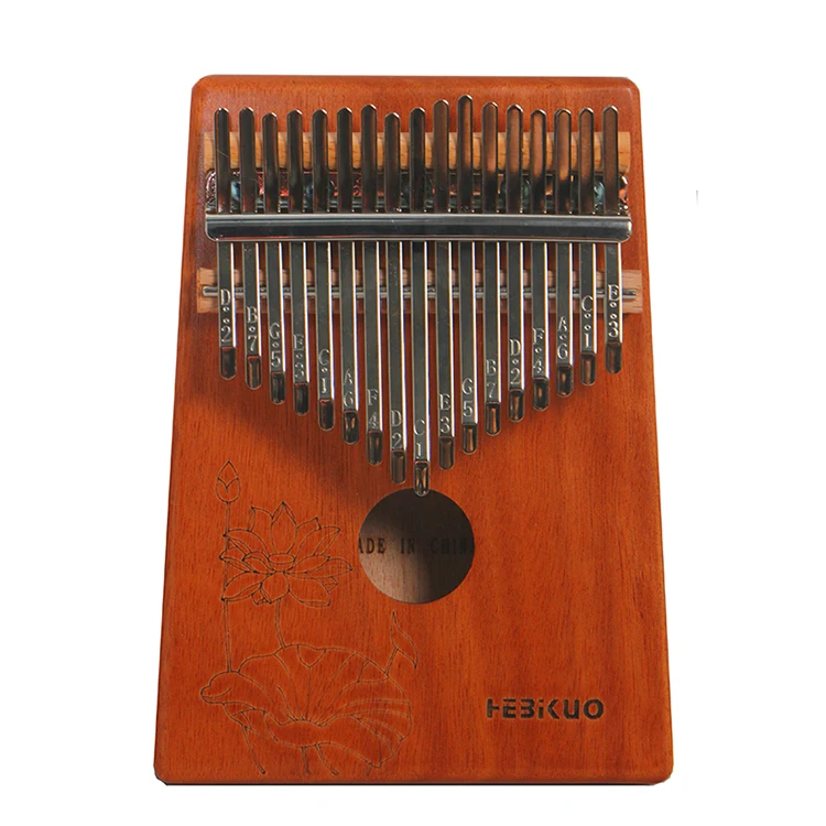 KLB22 HEBIKUO Заводские Оптовые Музыкальные инструменты kalimba 17 клавиш большой палец пианино diy mini