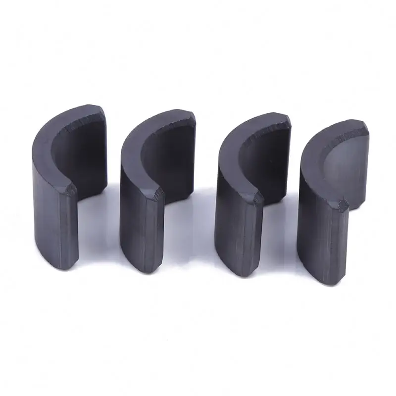 Iman Ceramic Arc Magnet Ferrite Y35 Y40 Y30 For Speaker Motor,Design Good Price Ferrite Arc Magnet For Motor