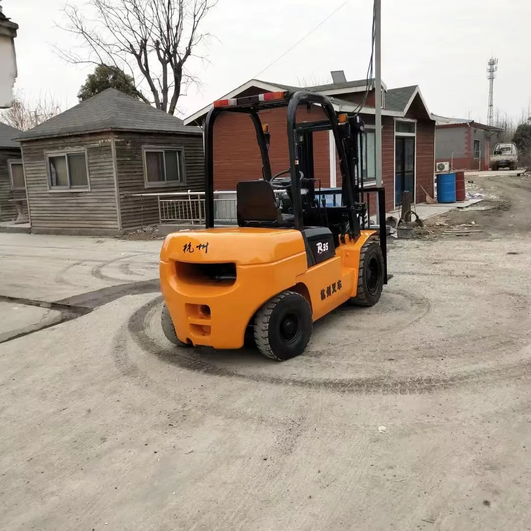 HANGCHA forklift R35 3.5 tons good condition cheap best choice used forklift ready for work