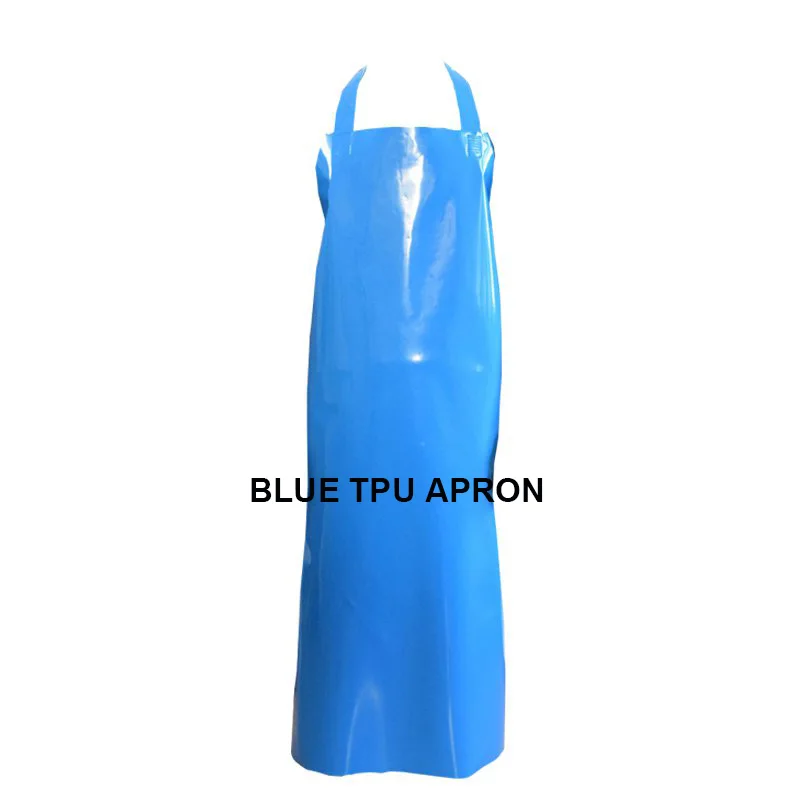 PE plastic aprons pvc aprons kitchen aprons blue