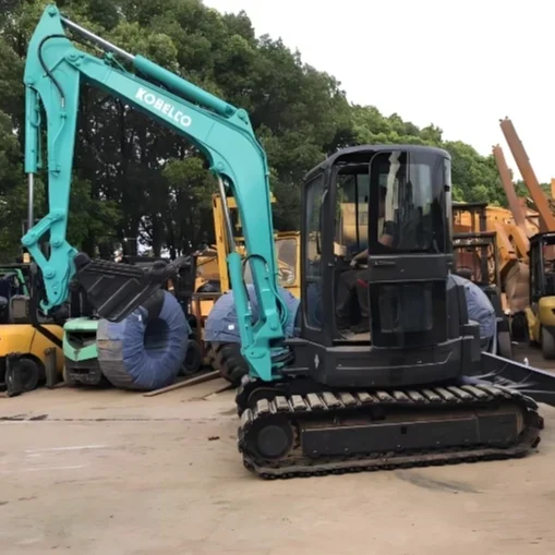 Мини-экскаватор Kobelco Sk55 продажа 2023 год производство почти новая оригинальная японская строительная техника