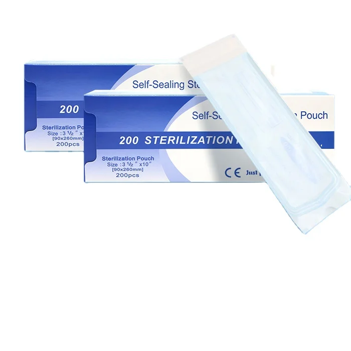 Medical Grade Self Sealing Dental Equipment Packaging - Steam Eto Self Sealing Sterilization Bags