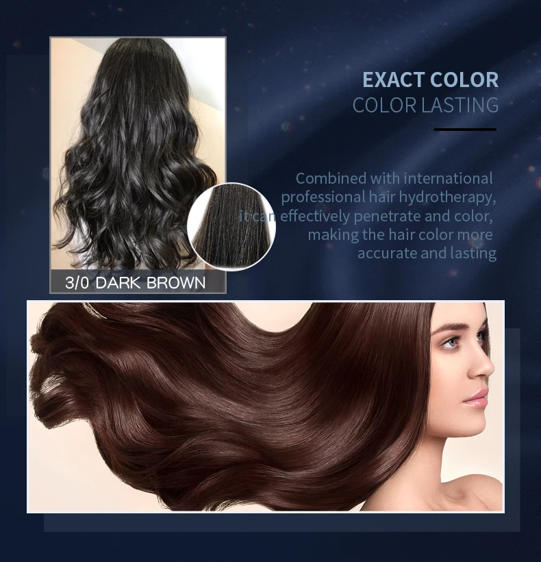 Wholesale Factory Stock Fashion Professional Hair Salon Natural Permanent Hair Color Cream