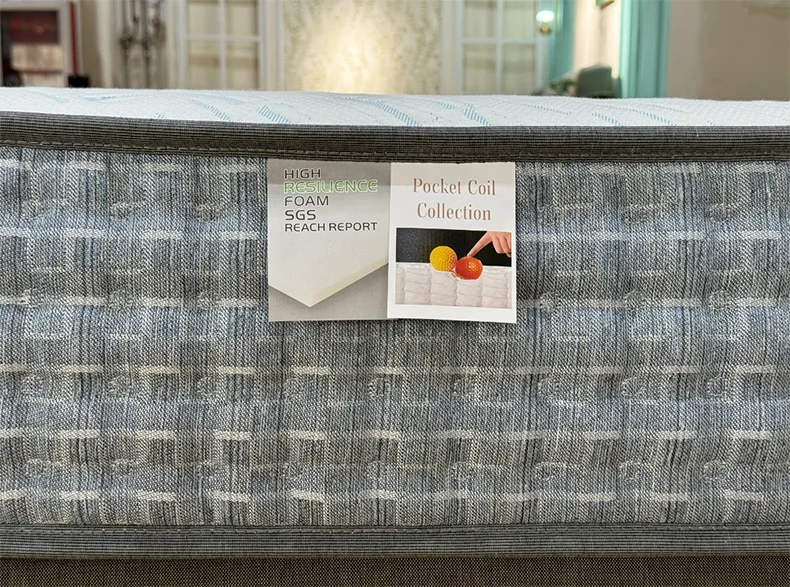 Kaneman mattress to Canada Zero Anti-dumping Duties good price colchon eco-friendly bamboo fabric pocket spring mattress vacuum