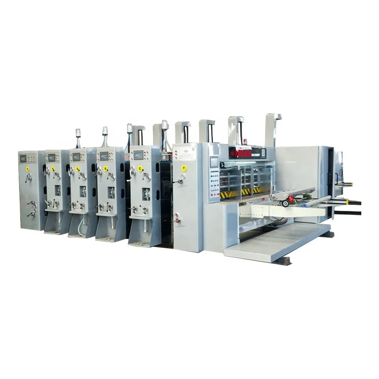 Factory Customized Corrugated Carton Printing Die Cut Machine