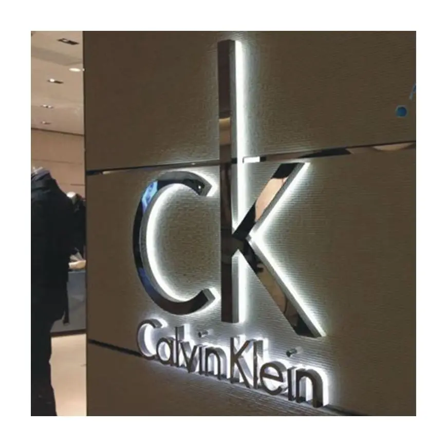 High Quality Advertising Channel Sign Metal Sign Led Backlit Letter Board 3d Acrylic Letter Led Outdoor Signage Custom Designs