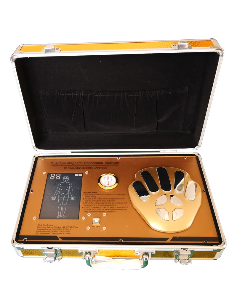 Quantum Analyzer Magnetic Resonance Body Machine With Usb Keylock Health Monitoring Software