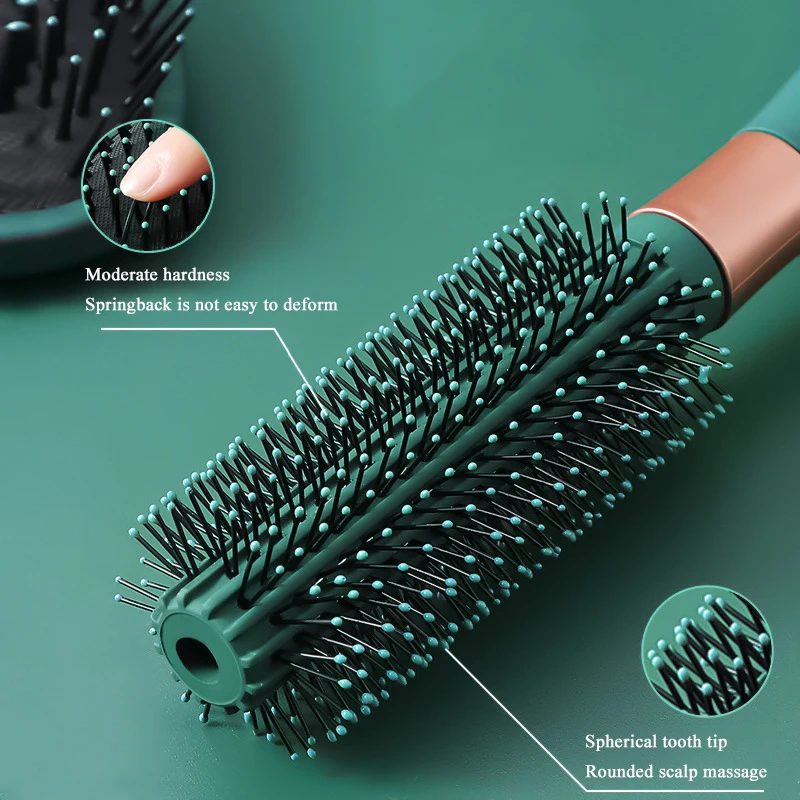 Household Salon Hair Comb and Curly Hair Brush Set Wet and Dry Massage Detangling Hair Brush for Women