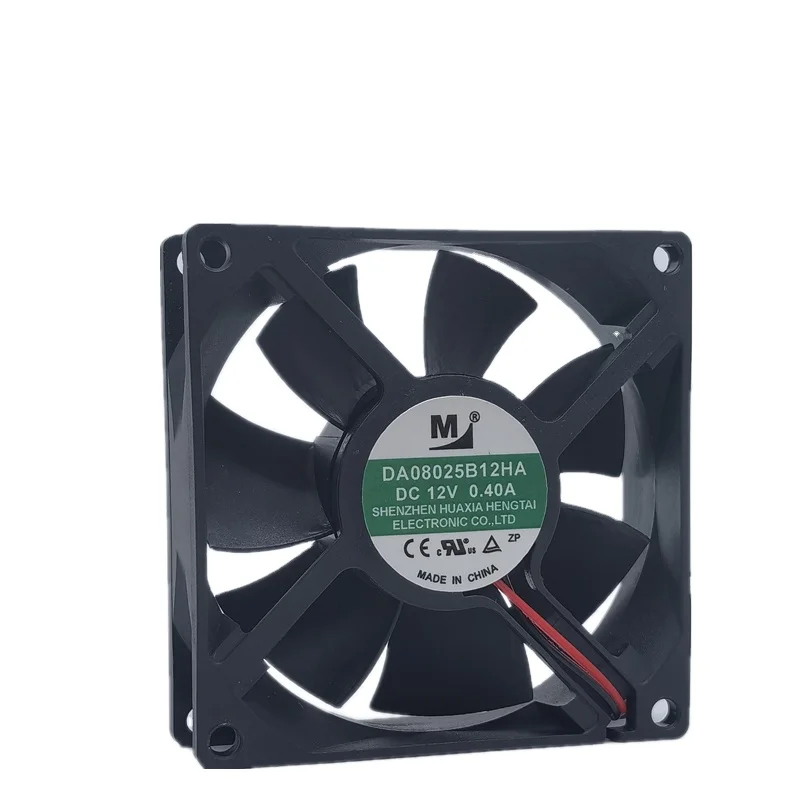 Новый вентилятор охлаждения 12 В для ПК 2-pin 80X80X25mm компьютерная ЦП система радиатор Бесщеточный вентилятор охлаждения 8025 da08025b12ha