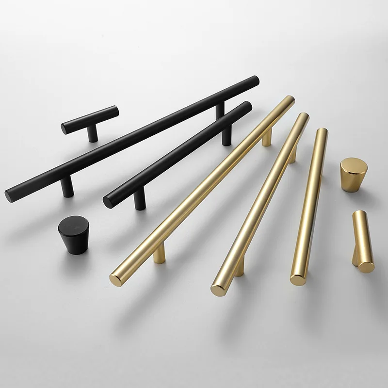 guangdong cabinet modern aluminum plate zinc alloy front exterior pull classic long door handle for interior doors unusual