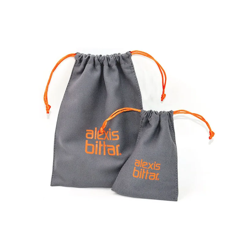 Wholesale cheap custom size soft velvet pouch velvet jewelry bag with rope