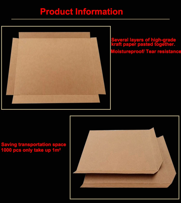 Dreammao Cost Saving Different Type Anti Paper Kraft Slip Sheet for Transport Shipment