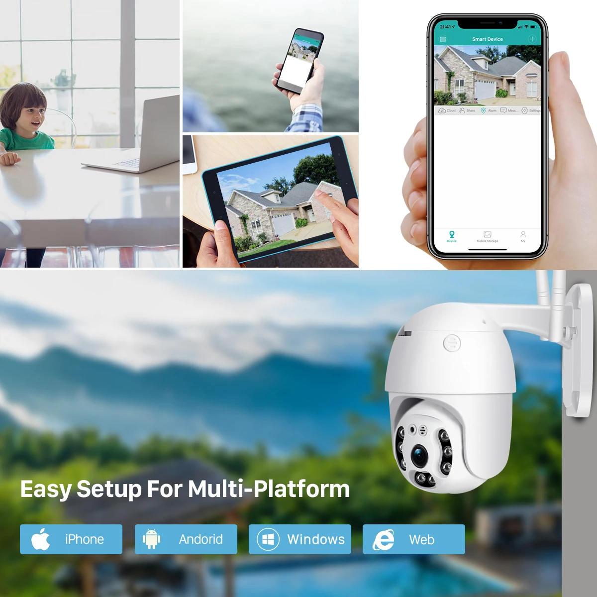 В наличии 3MP высокое разрешение Wifi CCTV камеры Icsee Xmeye цвет полный день и ночь Беспроводная ip-камера подключение
