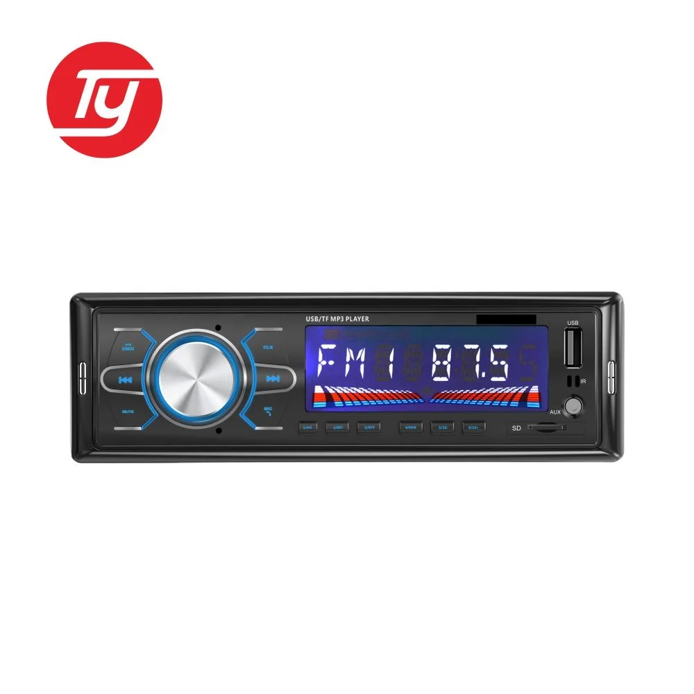 FM/AM/TF/USB/Дистанционное Беспроводное управление цветной градиентный ключ автомобильный