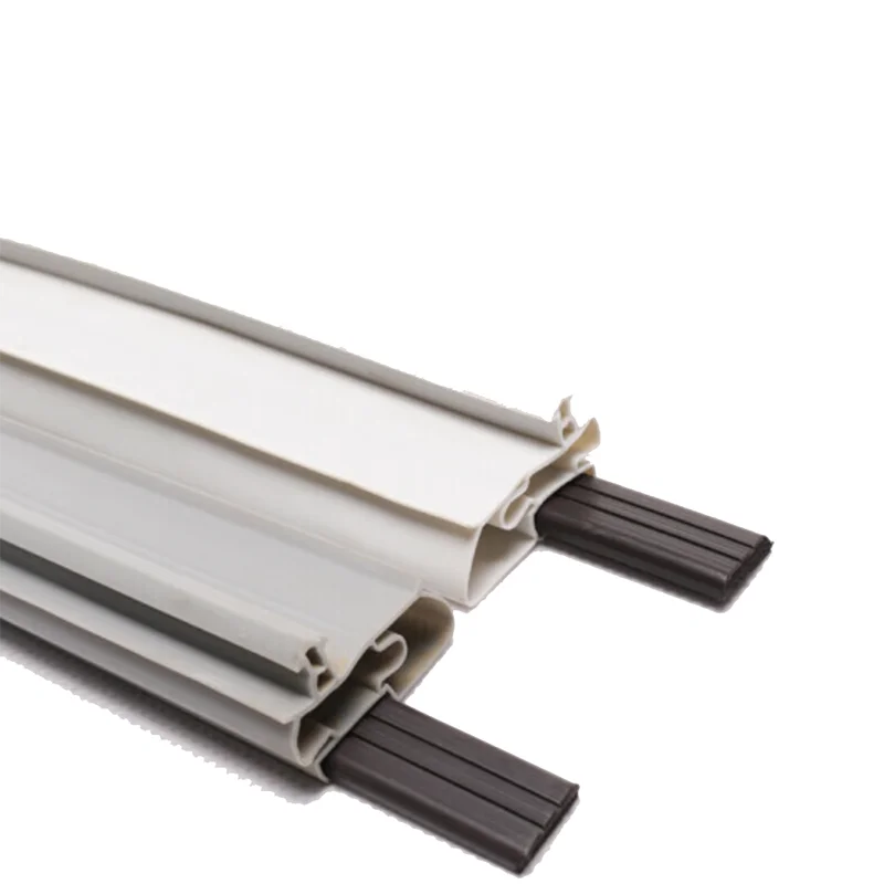 High quality three composite pvc soft profile epdm nbr rubber foaming silicone roll trim extruded strips for furniture security