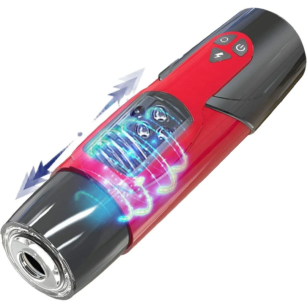 Thrusting Rotating Automatic Male Masturbator Cup Electric Pocket Pussy Adult Oral Stroker Sex Toys for Men Penis Stimulation