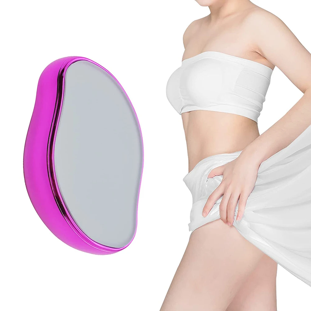 Custom Logo Private Label Travel Home Use Mini Crystal Hair Removal Eraser Stone Tool