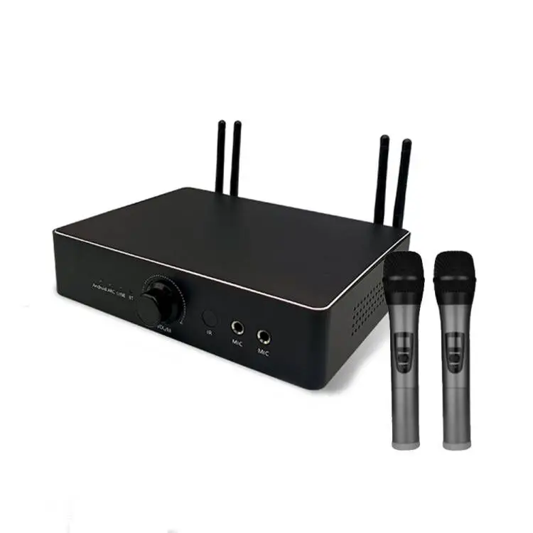 Семейный беспроводной микрофон KTV, караоке, система Ktv, караоке, звуковая коробка, проигрыватели для дома Ktv