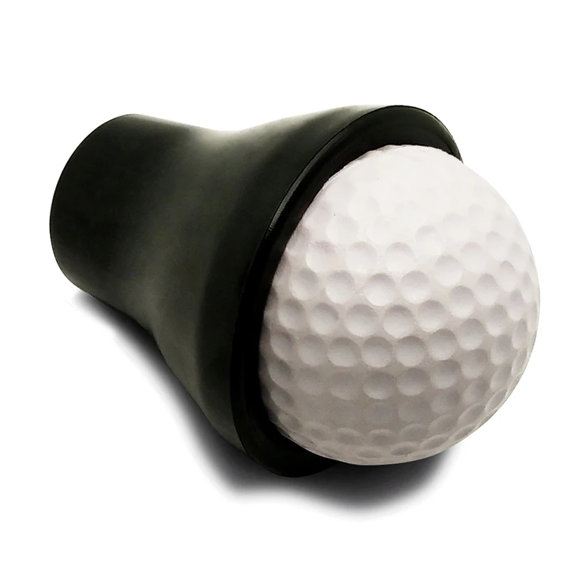 Golf Ball Retriever Suction Cup Picker Tool Durable Rubber Golf Pick-up Grabber Saver Put On Putter Grips Golf Ball Retriever