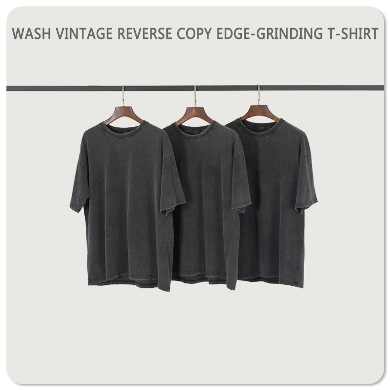 Мужская футболка унисекс на заказ, черная, оранжевая, кислотная, потертая, Ретро стиль, потертая, винтажная, с эффектом потертости