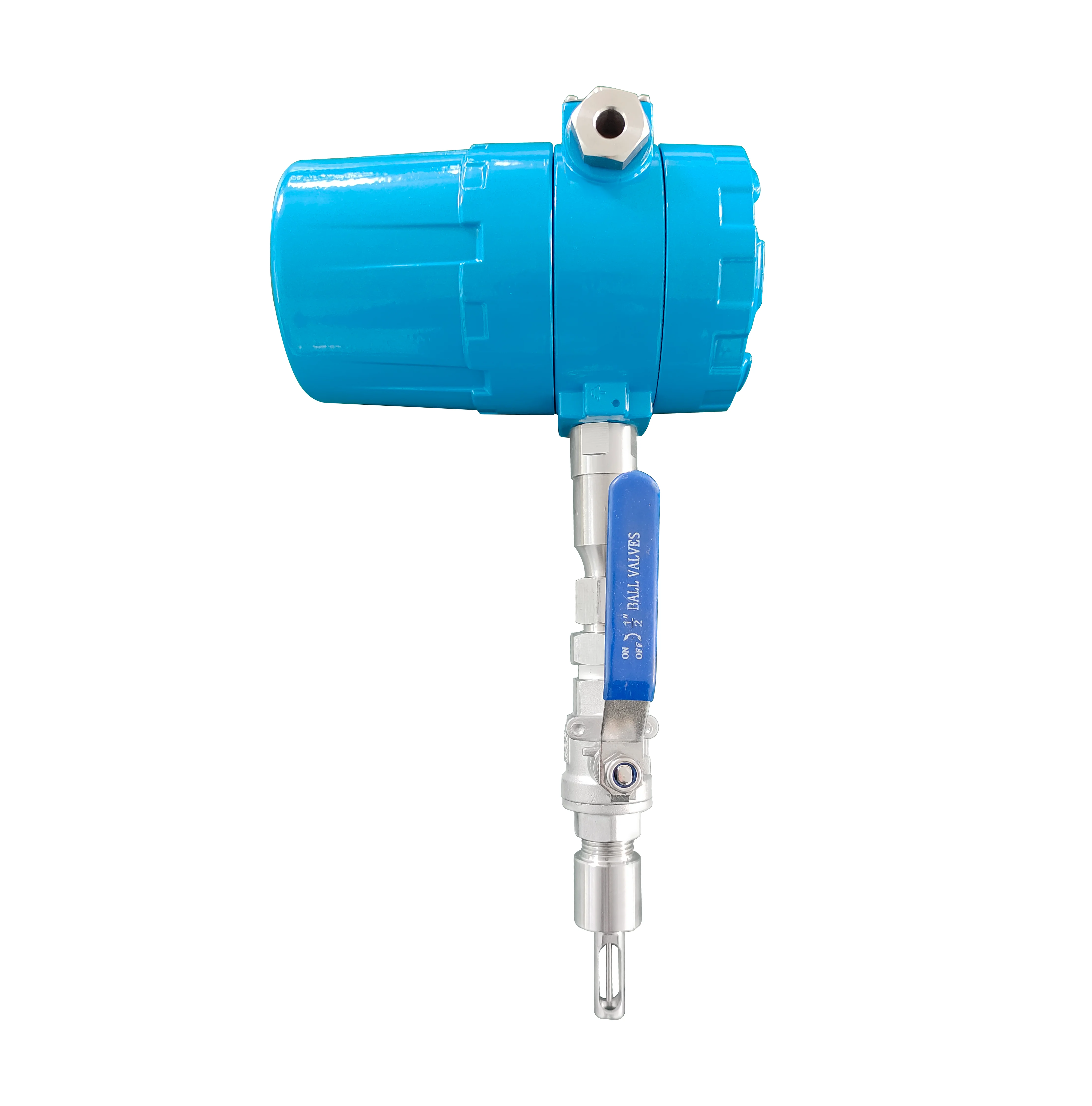 HIGHJOIN OEM Thermal Mass Flowmeter Flange  Insert Type  Gasoline thermal Gas Mass Flow Meter