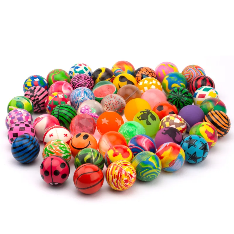 custom Cheap 28mm 32mm 45mm rubber Bouncy balls bouncing ball for kid