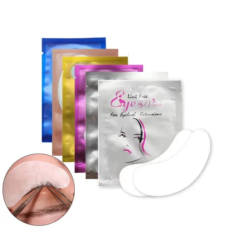 100 natural plant extract hydrogel eye patch hot sale beauty products under eye pad eyelash extension