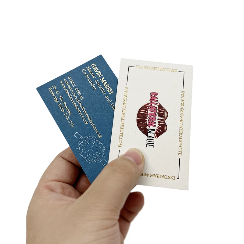 New Fashion Custom NFC Business Card Thank You Card for Small Business Printer