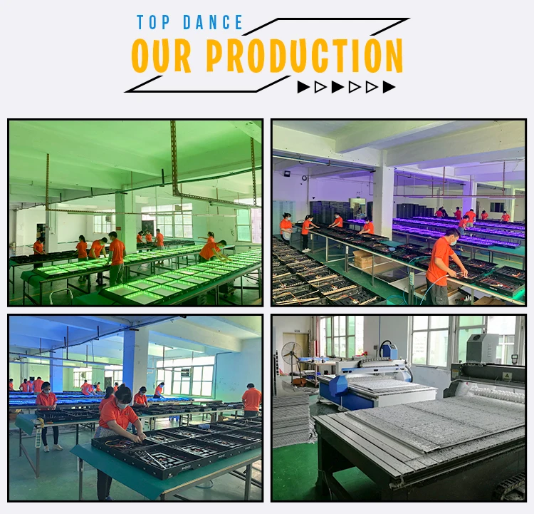 paneles arreglos para de pantalla pista led de baile magnetic 3d les madera pixeles