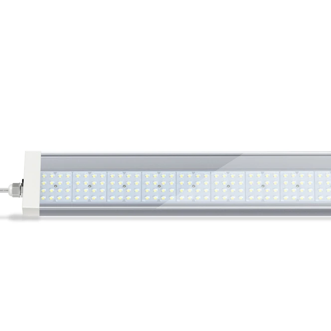 Weatherproof Fixture Water Proof Linear Lighting 5 Years Warranty Waterproof 75W Led Triproof Light
