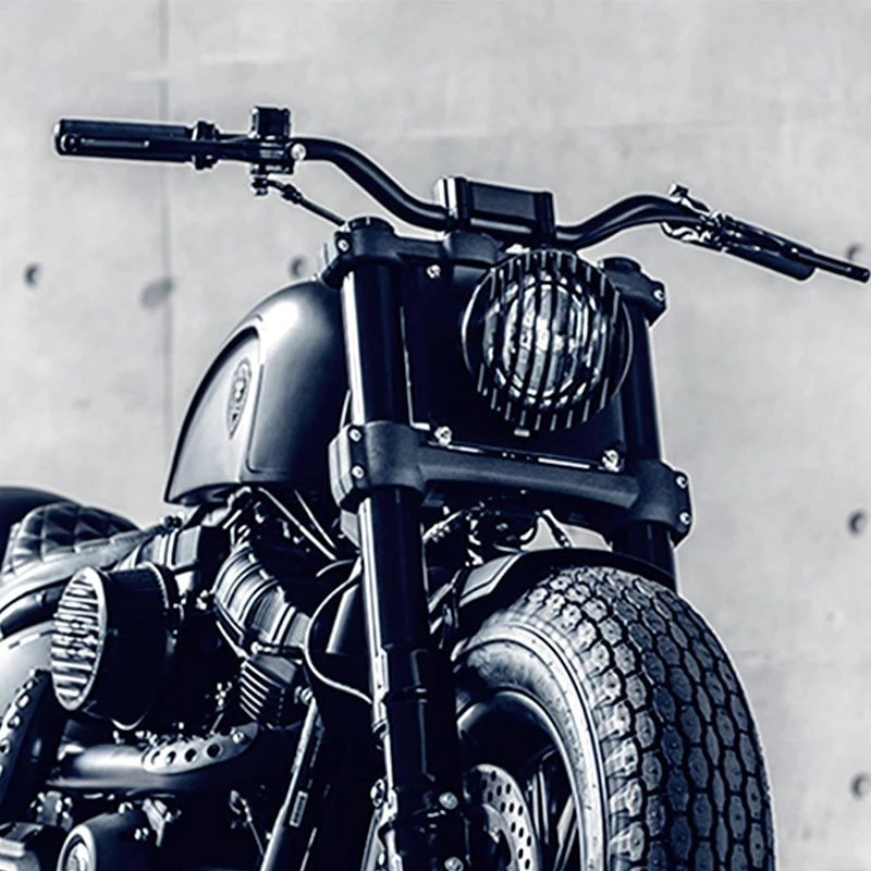 DS-STYLE Swallow-shaped Motorcycle HANDLEBAR for Harley Davidson  MACHINED FROM VERY DURABLE HIGH STRENGTHALUMINUM ALLOY