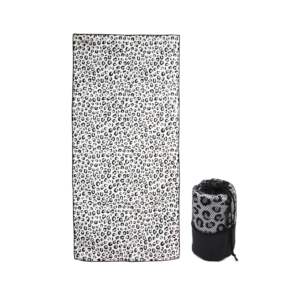 Free design custom orange stripes spa beach towel set fast shipping