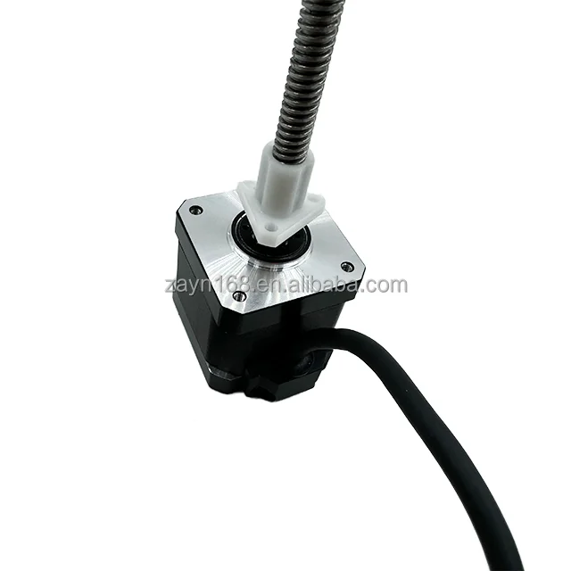 DC 2-phase linear screw stepping motor for 3D printer NC machine tool nema 42 External drive lead screw stepper motor