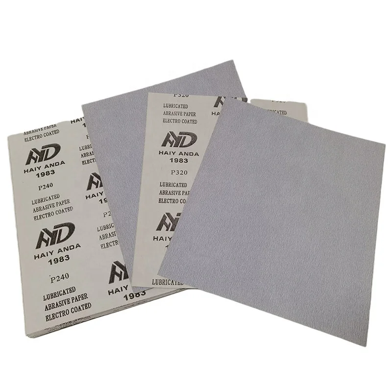 Chinese abrasive paper polishing alumina abrasive paper wood furniture surface treatment wet/dry abrasive paper