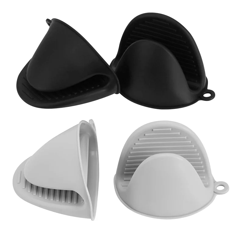 Reusable Kitchen Cooking Oven Gloves Silicone Pot Holder Heat Resistant Silicone Oven Mitts
