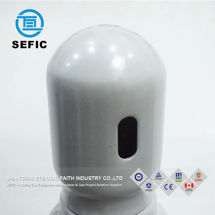 Empty 8L 10L 15L 40L 47L 50L 60L 68L Industrial Steel Cylinder Argon Gas Cylinder