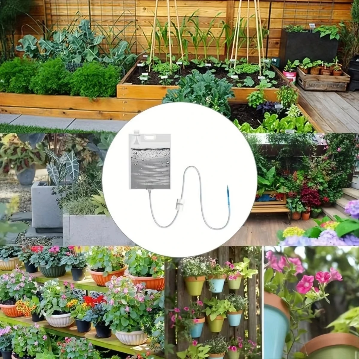 Automatic Watering Machine Lazy Potted Plants Watering God Dripping Device Infiltration Bag Dripping Device Automatic Home Use