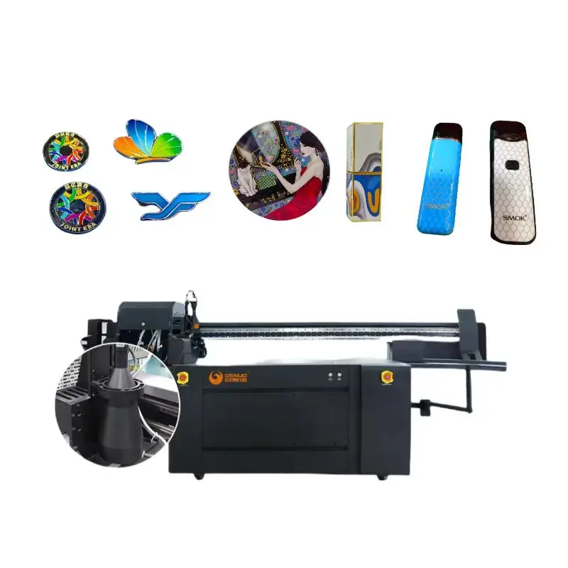 Visual Position Printer with CCD Camera UV Printing Badge Cosmetic Package Acrylic Glass Machine 1610 UV Flatbed Printer