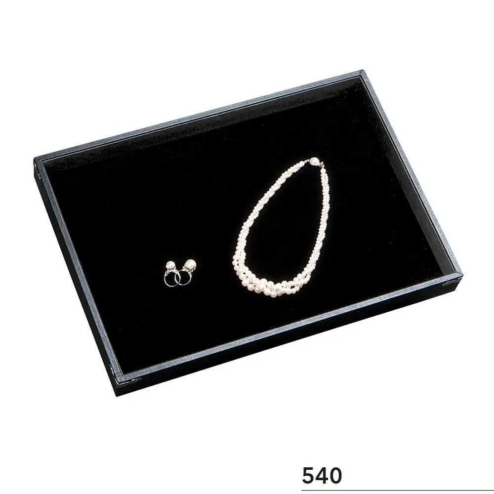Wholesale Velvet Decorative Jewellery Display Luxury Stackable Tool Trays