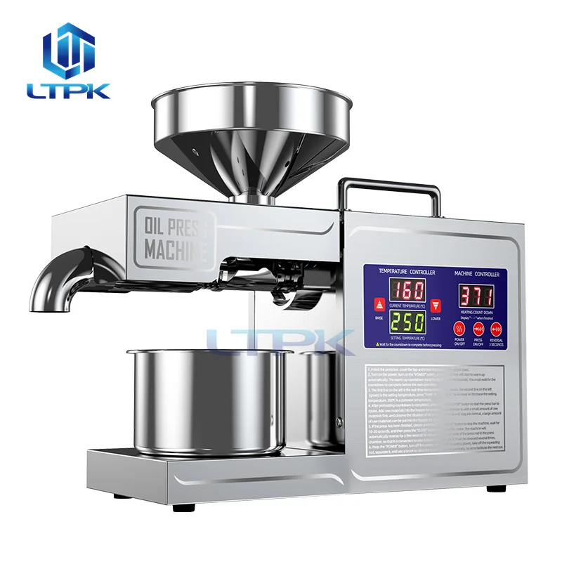 LT-B03S New Type Kitchen Small Mini Soybean Olive Seeds Oil Press Machine for Small Business